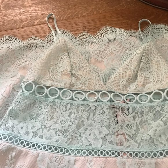 VS Eyelash Lace Slip Dress - Picture 2 of 6
